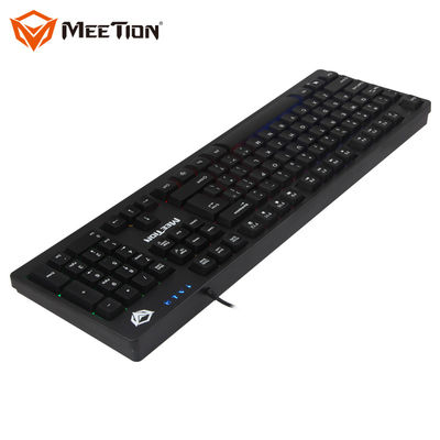 US Layout Latest Cheapest Gamer Ergonomic Wired Membrance Gaming Backlit Computer Keyboard
