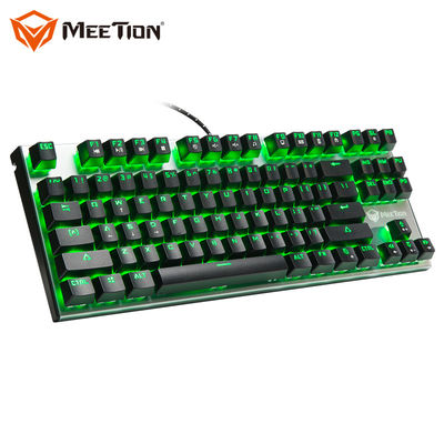 MEETION MT-MK04 Free Sample Backlit Metal Wired Mini Gaming Keyboard