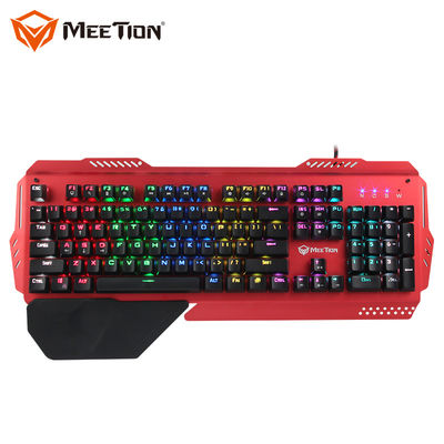 Wholesale Colored Usb Wired Ergonomic Professional PC Gaming Red Switch Lights Led Game Keyboards