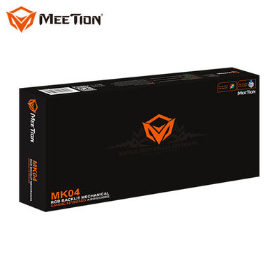 OUTEM Mini Programmable PC Gamer Metal Led Backlit RGB Tenkeyless Gaming Mechanical Keyboard Without Numpad