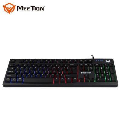 US Layout Hot Selling Waterproof Backlit Usb Wired Computer Keyboard Gaming Keyboard