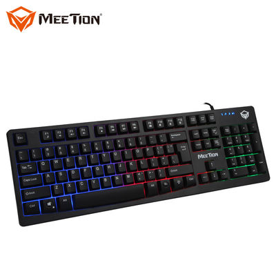 US Layout Latest Cheapest Gamer Ergonomic Wired Membrance Gaming Backlit Computer Keyboard