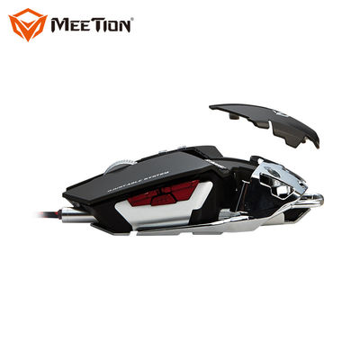 High Quality Best Macro Rohs Professional Usb Mechanical E-sports Metal Pc Light Led Rgb Gaming Mouse
