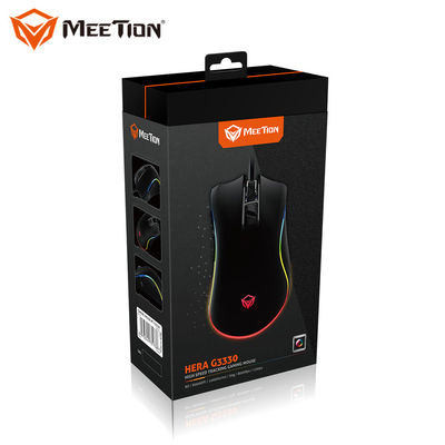 MEETION G3330 9D Optical Driver  Wired 8000 Dpi RGB Light Big Size Mouse Para Juegos Ps4 Oyuncu Gaming Mouse