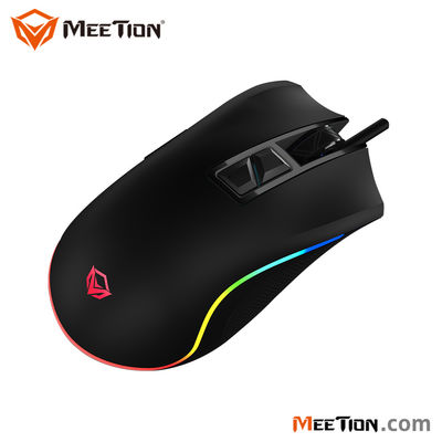 2020 MEETION Mouse Gamer Profesional Macro 8000 DPI Light Turbo Fire Key Led Rgb Gaming Mouse