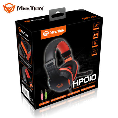 MeeTion HP010 LED Pro Game Universal Hongsound Stereo Gaming Chat 3.5Mm Noise Cancelling Headset With Mic For Mobile