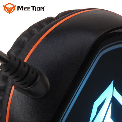 MeeTion HP020 Led Glowing PC Computer 3.5mm Usb Stereo Noise Canceling Wired Gamer Gaming Headset Headphones With Mic