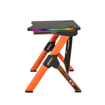 MeeTion DSK10 Gaming E Sports X Large USB Long Simple Adjustable Led Rgb Office Laptop Computer PC Table with Rgb led light