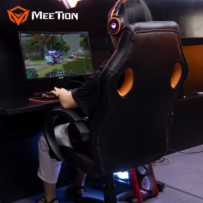 MeeTion CHR05 Black Revolving Ergonomic Mesh Fabric Modern Office Best Computer Chairs With Wheel For Office On Computer