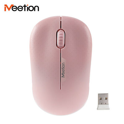 MEETION R545 2019 New Pink Cordless Optical Usb Computer 2.4G Wireless Mouse For Windows And Mac