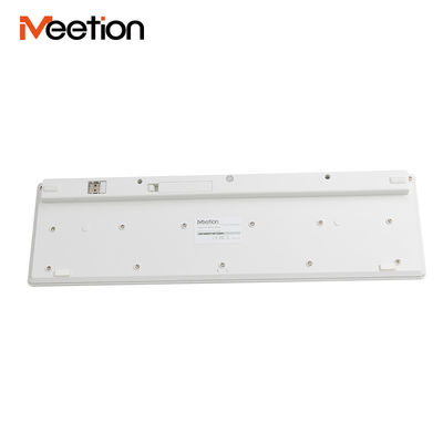 MEETION WK841 Low Price Black Fashion Ultra-Thin 2.4Ghz Wireless Fullsize Multi-Media Stylish Computer Keyboard For Girls