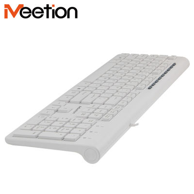 Hot sale Ergonomic Wired Standard Multimedia Keyboard for Laptop and Desktop