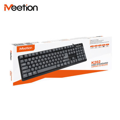 Hot Selling Latest Waterproof Design USB Computer Keyboard Of Meetion