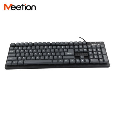 Meetion Brand Wholesalers Waterproof Design Quiet Suspended Standard Wired Keyboard,Multi Language Layout Keyboard