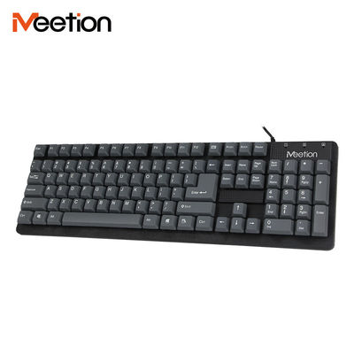 Meetion Brand Wholesalers Waterproof Design Quiet Suspended Standard Wired Keyboard,Multi Language Layout Keyboard
