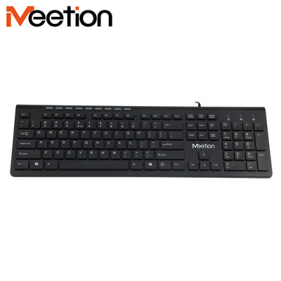 MeeTion K842M Shenzhen Manufacturing 104 Chocolate Keys Silent Azerty White Ultra Thin Flat Slim Computer Office Keyboard