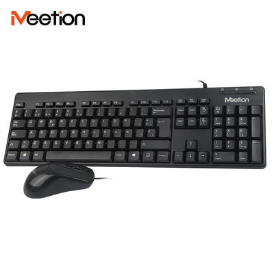 Wholesales Ergonomic Comfortable Multi Language Keyboard 1000 DPI Mouse Standard Office Keyboard and Mouse Combo Set