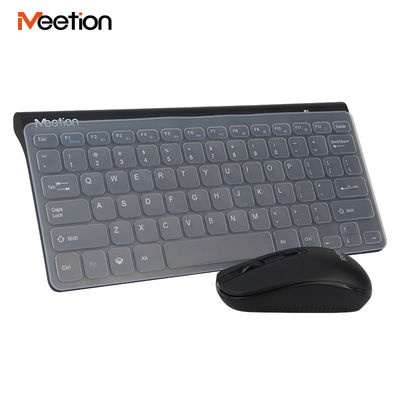 Meetion Mini4000 Support Azerty Silm Thin 2.4g Mini Clavier Et Souris Sans Fil for Smart Tv