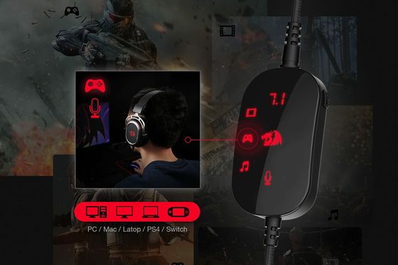 Highend Design Redragon H710 Wired 7.1 Virtual Surround Sound Gaming Headset