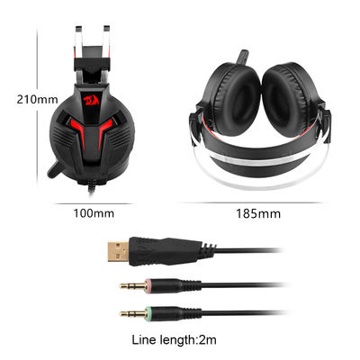 Popular Redragon  H112 Breathing Backit Ergonomic Gaming Headset