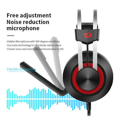 Redragon H601 7.1 Channel Gaming Headset Headphones With Microphone 360 Degree Sensitivity