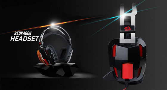 High Quality Redragon H201 Headphone USB Wired  With Mic  Headset For Gamer