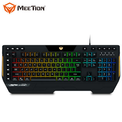 MEETION K9420 صفحه کلید بازی رایانه ای Backlight Led Backlight بازی رایانه ای Qwerty Ergonomic USB
