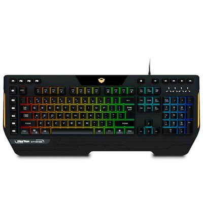 صفحه کلید بازی ماکرو کامپیوتر جدید محصولات ماکرو ، صفحه کلید بازی ارگونومیک RGB برای PC Gamer