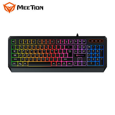 صفحه کلید بازی ممبران رایانه ای رایانه ای و رایانه ای MeeTion K9320 ضد آب USB Led Light Backlight