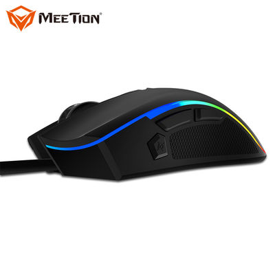 موش های رایانه ای MeeTion Hera G3330 موس موس Rgb Optical Wired 2020 با دکمه تیرانداز از خاموش برای دست های بزرگ