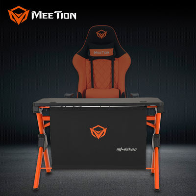 MeeTion DSK20 Racing Led PC Computer Desk e-Sports Esport Arena Gaming Table for e-Sports Led Gaming