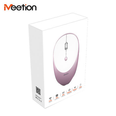 MeeTion R600 Cute Pink PC Small Travel Silent 2.4G Wifi Usb Mini Optical Laptop Wireless Mice Mouse Have DPI